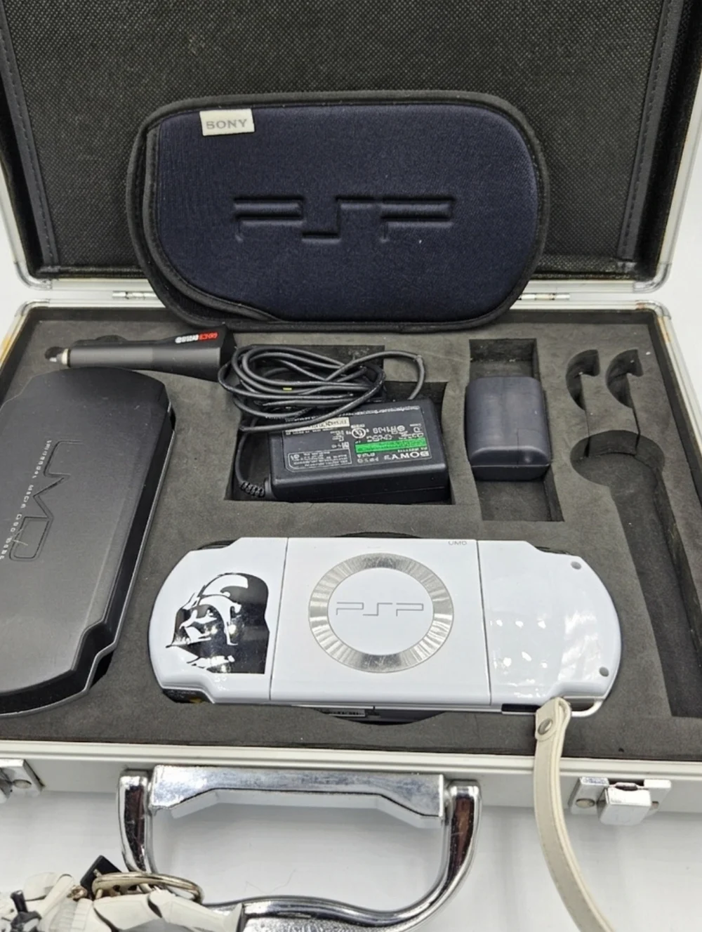 Sony PSP 2001 Darth Vader Bundle + Camera + Games + Movies + MORE!